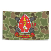 3/10 Marines Frogskin Camo USMC Flag Tactically Acquired   