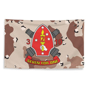 3/10 Marines Chocolate-Chip Camo USMC Flag Tactically Acquired   