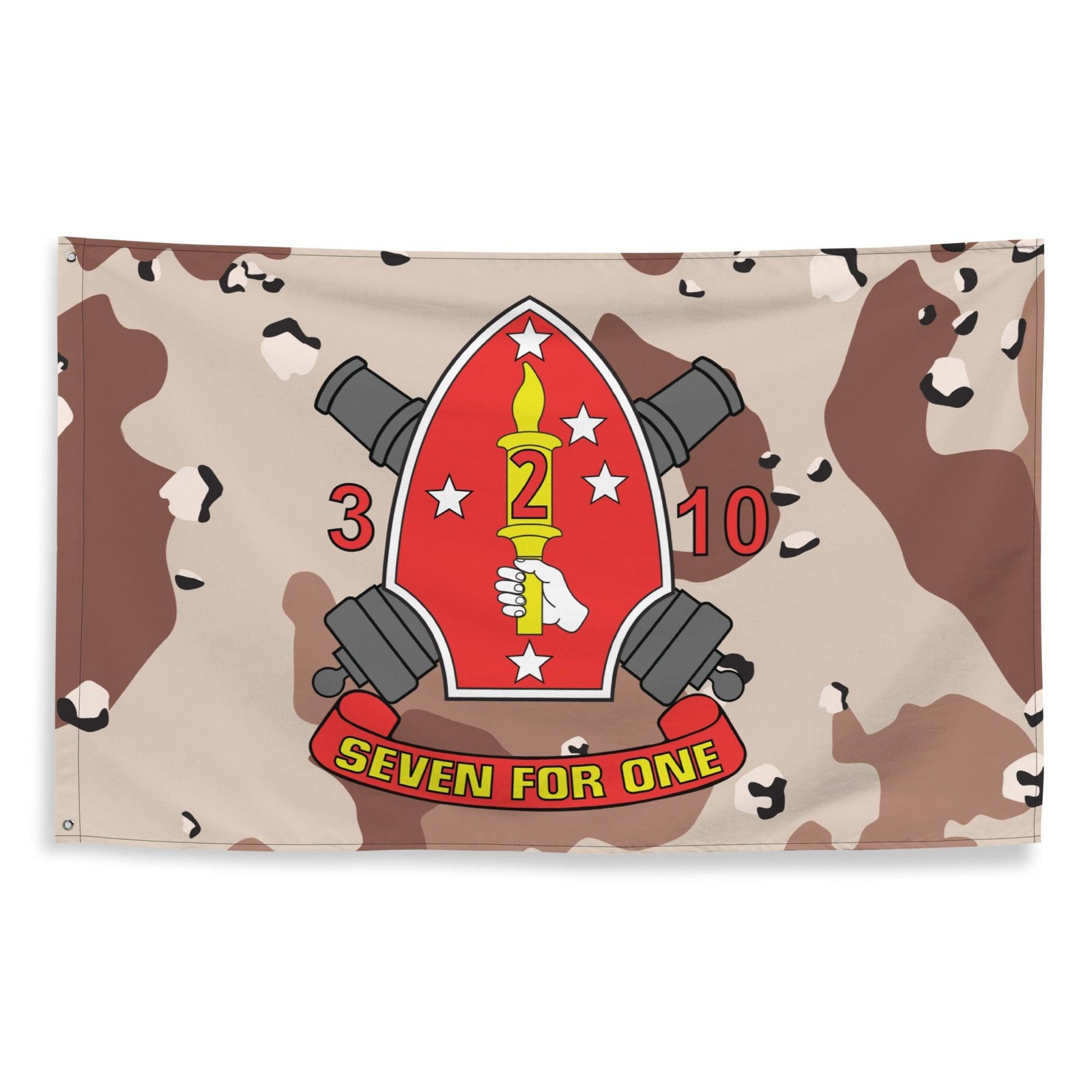 3/10 Marines Chocolate-Chip Camo USMC Flag Tactically Acquired   