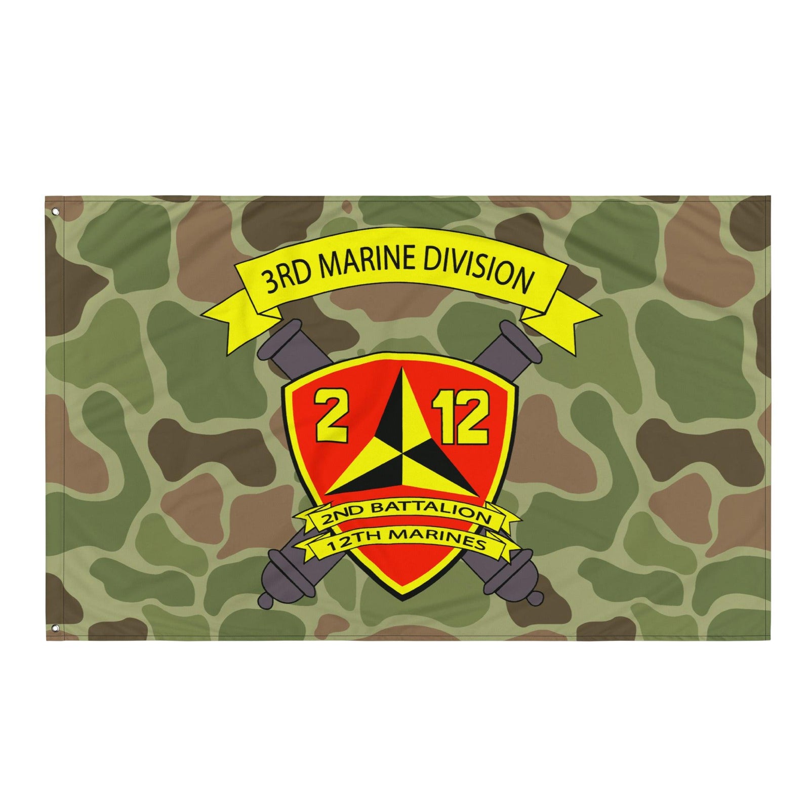 2/12 Marines Frogskin Camo USMC Flag Tactically Acquired Default Title  