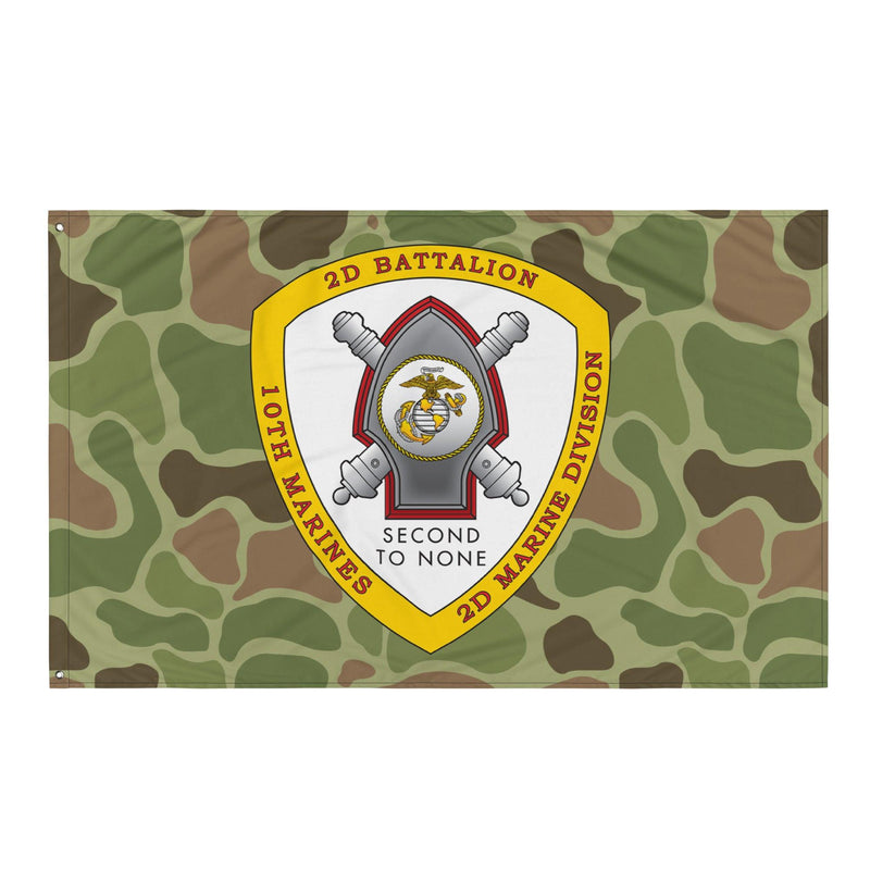 2/10 Marines Frogskin Camo USMC Flag