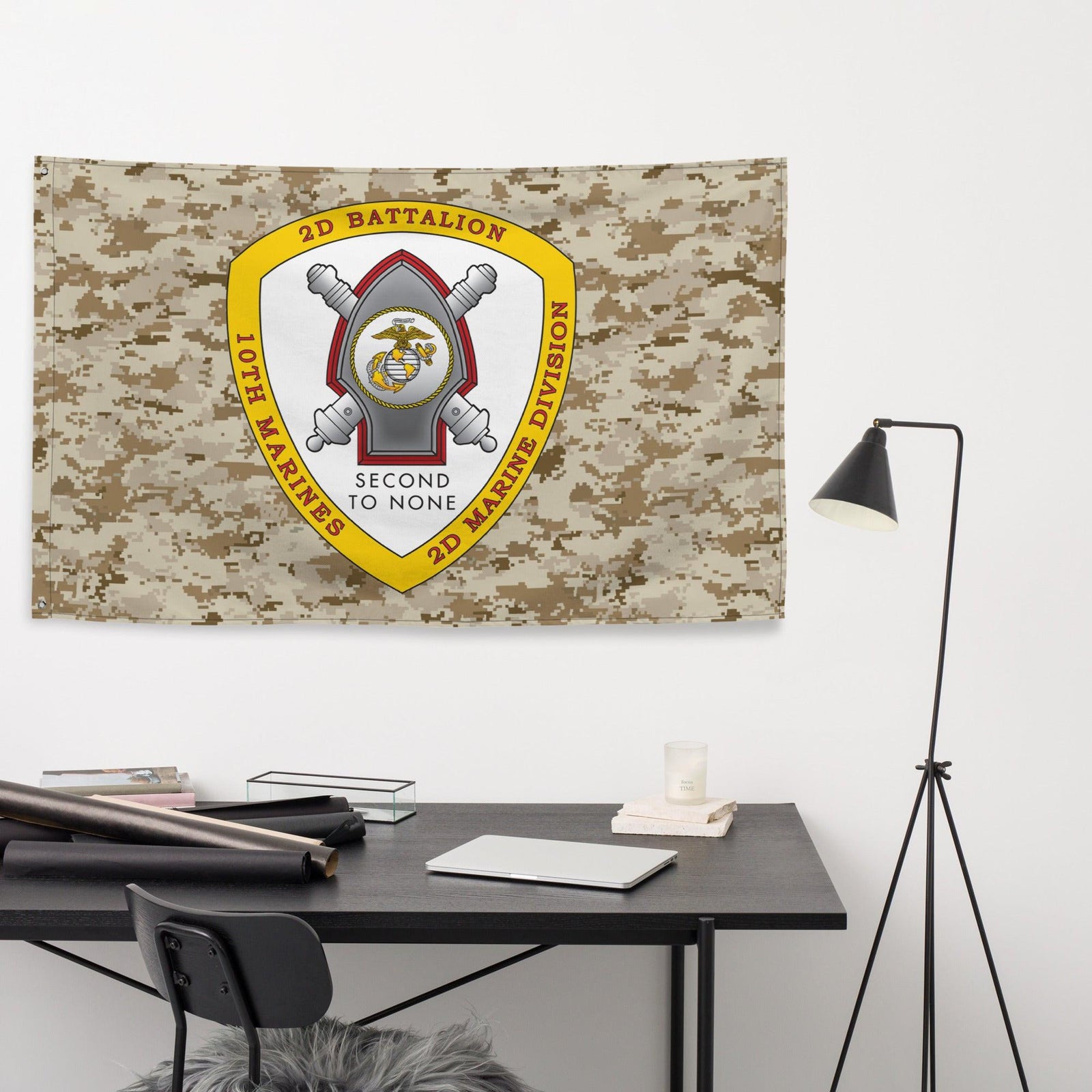 2/10 Marines MARPAT Camo USMC Flag Tactically Acquired   