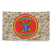 1/11 Marines Unit Emblem MARPAT Camo Flag Tactically Acquired   