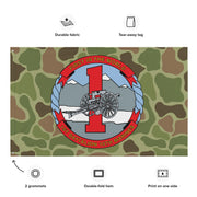 1/10 Marines Unit Emblem Frogskin Camo Flag Tactically Acquired   