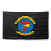 7th Communication Battalion USMC Black American Flag Tactically Acquired   