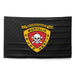 3d Recon Bn USMC Black American Flag Tactically Acquired   