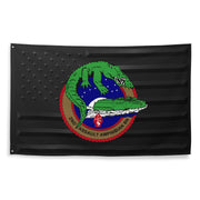 2nd AABn USMC Black American Flag Tactically Acquired   
