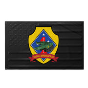 3rd AABn USMC Black American Flag Tactically Acquired Default Title  