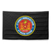 4th Combat Engineer Bn (4th CEB) Black American Flag Tactically Acquired   