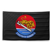 U.S. Navy Strike Fighter Squadron 15 (VFA-15) Black American Flag Tactically Acquired   
