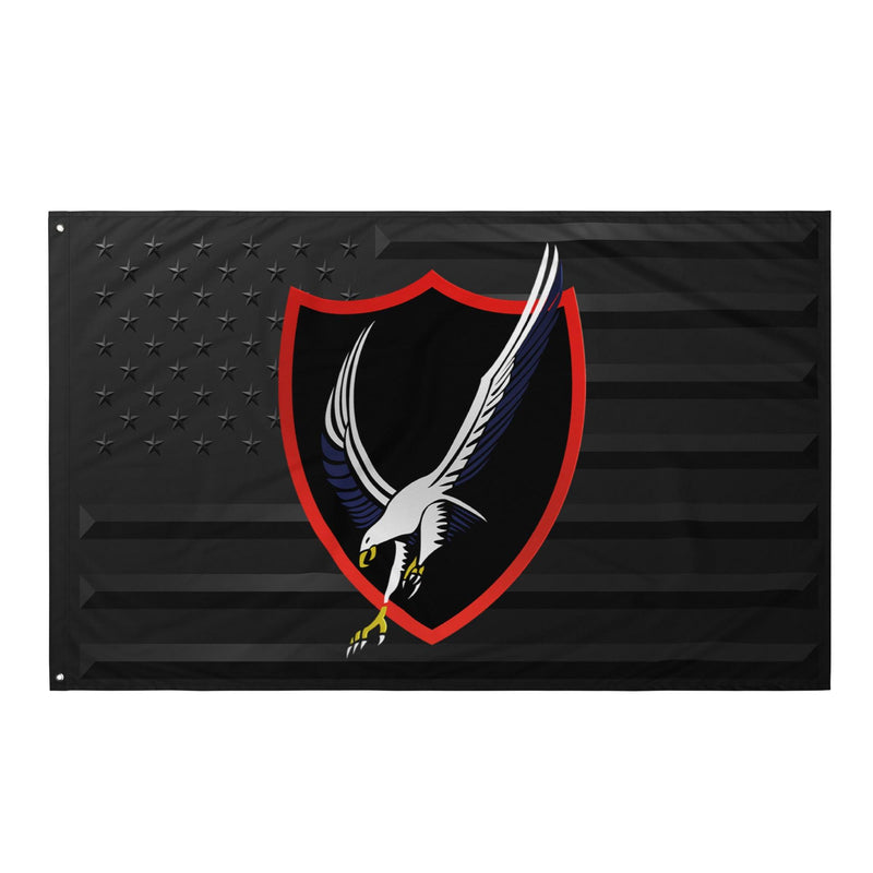 U.S. Navy Strike Fighter Squadron 136 (VFA-136) Black American Flag