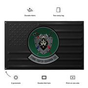 U.S. Navy Strike Fighter Squadron 125 (VFA-125) Black American Flag Tactically Acquired   