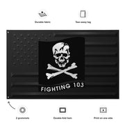 U.S. Navy Strike Fighter Squadron 103 (VFA-103) Black American Flag Tactically Acquired   