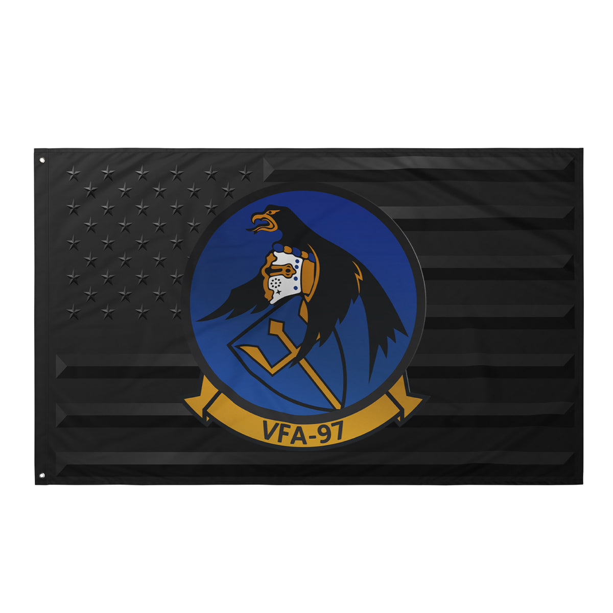 U.S. Navy Strike Fighter Squadron 97 (VFA-97) Black American Flag