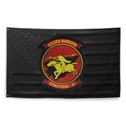 U.S. Navy Strike Fighter Squadron 87 (VFA-87) Black American Flag Tactically Acquired   