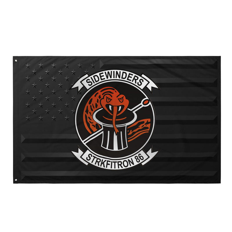 U.S. Navy Strike Fighter Squadron 86 (VFA-86) Black American Flag