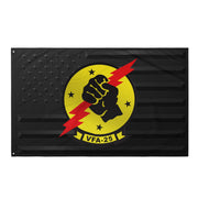 U.S. Navy Strike Fighter Squadron 25 (VFA-25) Black American Flag Tactically Acquired Default Title  