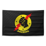 U.S. Navy Strike Fighter Squadron 25 (VFA-25) Black American Flag Tactically Acquired   