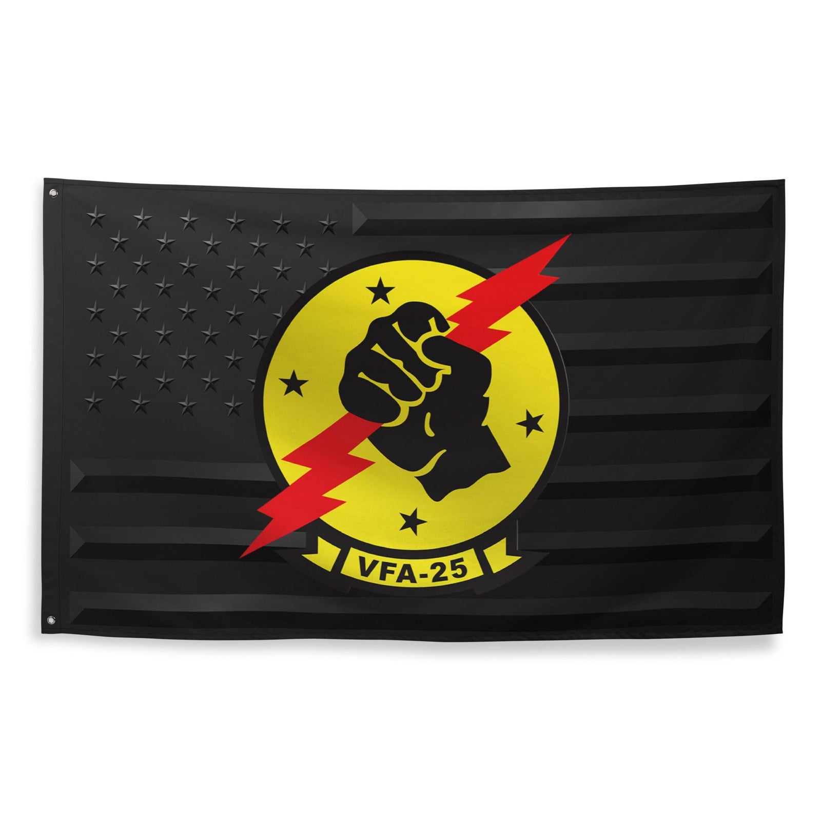 U.S. Navy Strike Fighter Squadron 25 (VFA-25) Black American Flag Tactically Acquired   