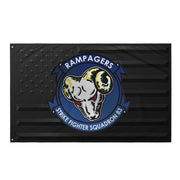 U.S. Navy Strike Fighter Squadron 83 (VFA-83) Black American Flag Tactically Acquired Default Title  
