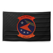 U.S. Navy Strike Fighter Squadron 81 (VFA-81) Black American Flag Tactically Acquired   