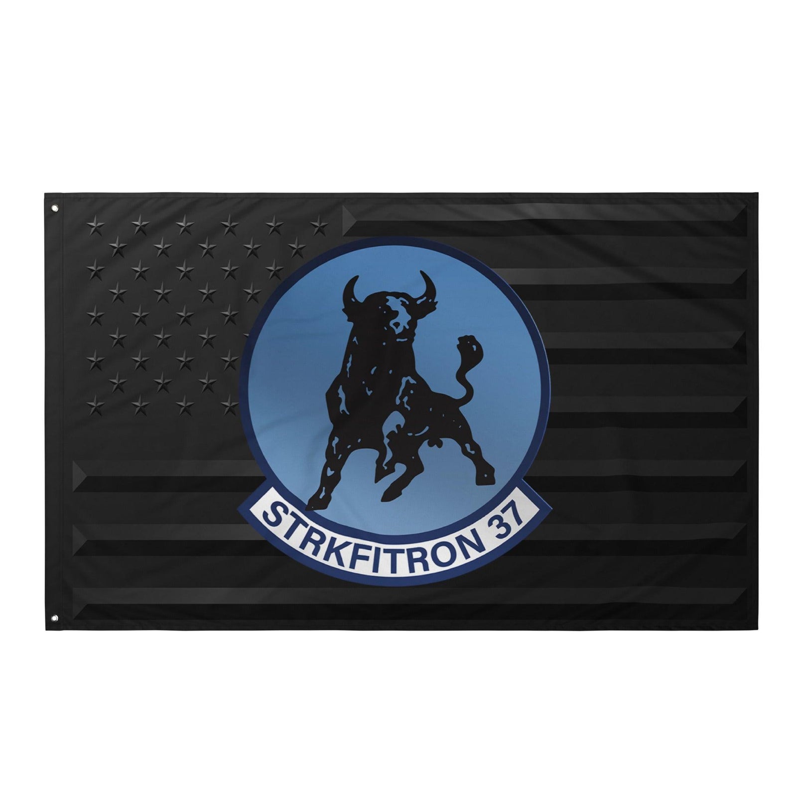 U.S. Navy Strike Fighter Squadron 37 (VFA-37) Black American Flag Tactically Acquired Default Title  