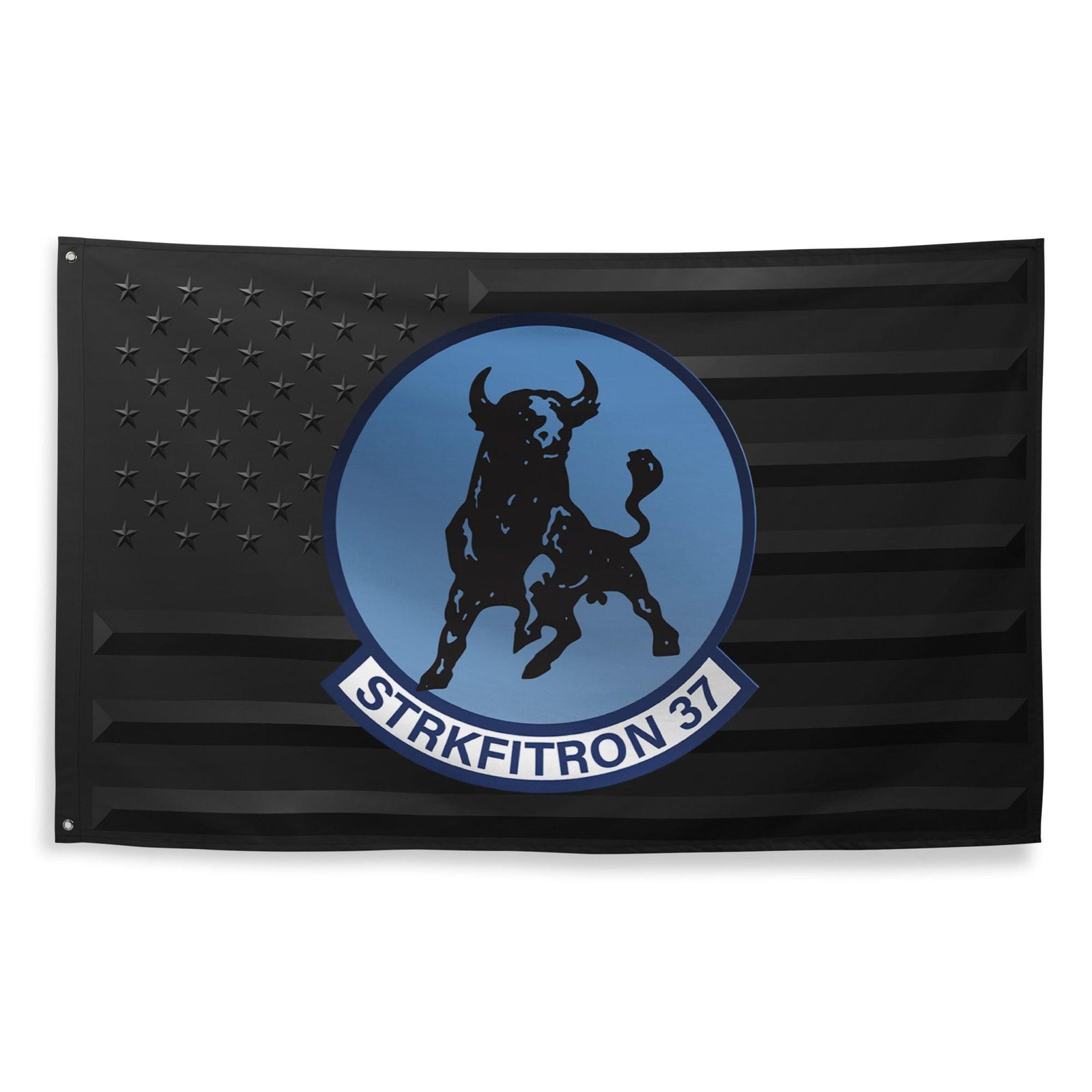 U.S. Navy Strike Fighter Squadron 37 (VFA-37) Black American Flag Tactically Acquired   