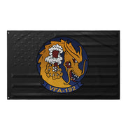 U.S. Navy Strike Fighter Squadron 192 (VFA-192) Black American Flag Tactically Acquired Default Title  