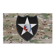 2nd Infantry Division Multicam OCP Camouflage Flag Tactically Acquired Default Title  