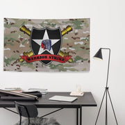 U.S. Army 2d ID DIVARTY "Warrior Strike" OCP Multicam Camo Flag Tactically Acquired   