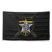1st SBCT 2d ID "Ghost Brigade" Black American Flag Tactically Acquired   
