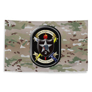 2nd SBCT 2d ID "Lancer Brigade" OCP Multicam Camo Flag Tactically Acquired   