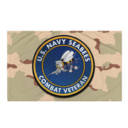U.S. Navy Seabees Combat Veteran DCU Camo Flag Tactically Acquired Default Title  