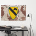 1st Cavalry Division Chocolate-Chip Camo Flag Tactically Acquired   