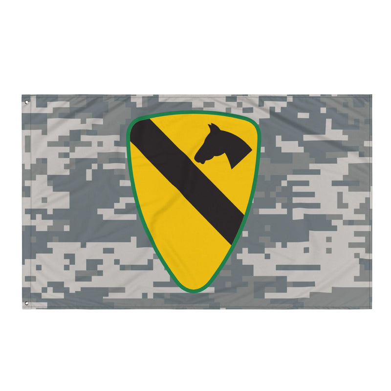 U.S. Army 1st Cavalry Division UCP Camo Flag