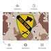 1st Cavalry Division Artillery 'Red Team' Chocolate-Chip Camo Flag Tactically Acquired   