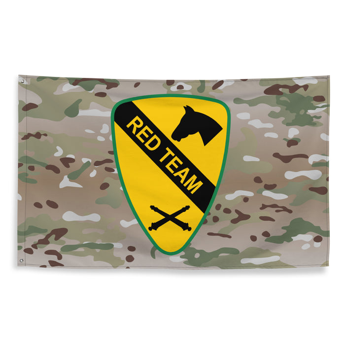 1st Cavalry Division Artillery 'Red Team' Multicam Flag Tactically Acquired   