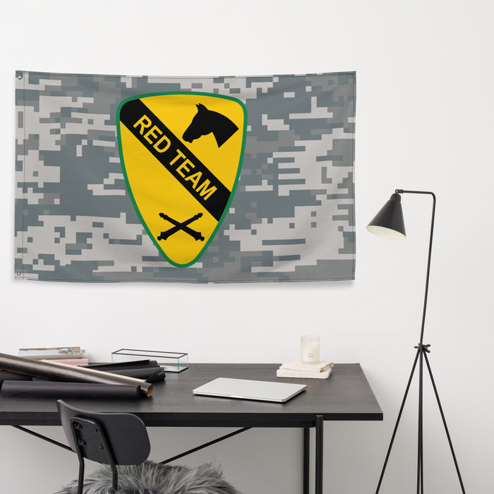 1st Cavalry Division Artillery 'Red Team' UCP Camo Flag Tactically Acquired   