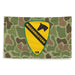 1st Cavalry Division SUST BDE 'Wagonmasters' Frogskin Camo Flag Tactically Acquired   