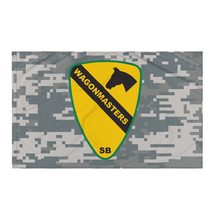 1st Cavalry Division SUST BDE 'Wagonmasters' UCP Camo Flag Tactically Acquired Default Title  