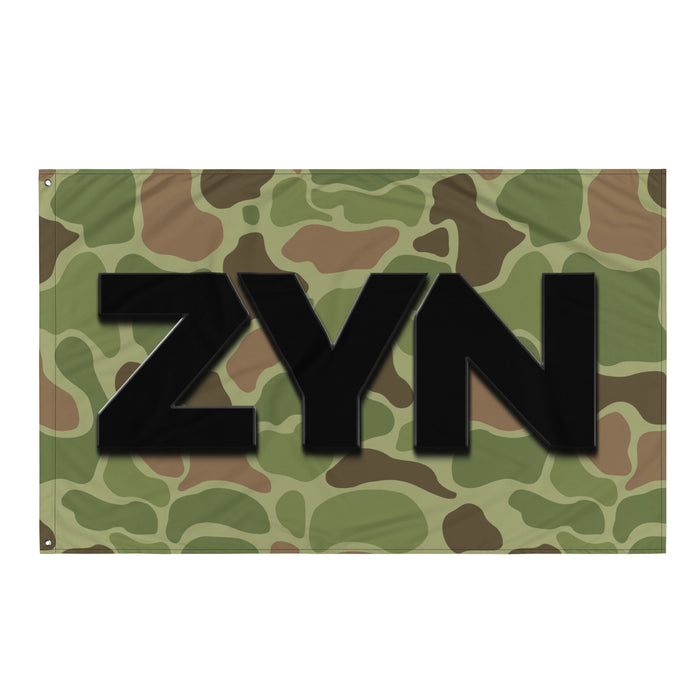 ZYN Frogskin Camo Wall Flag Tactically Acquired Default Title  