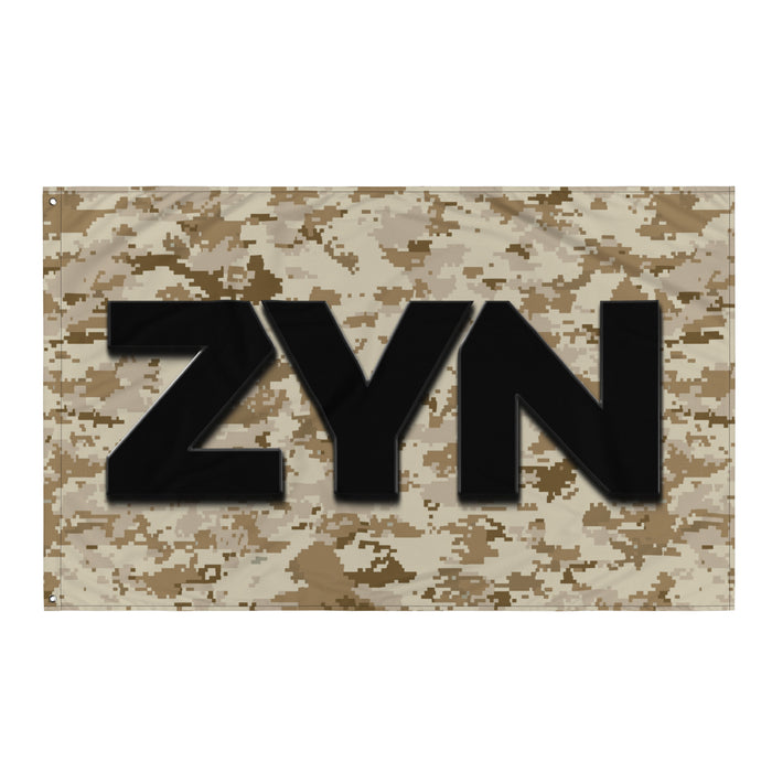 ZYN Desert MARPAT Wall Flag Tactically Acquired Default Title  