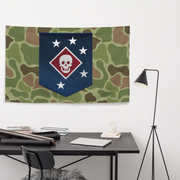 Marine Raiders Frogskin Camo Flag Tactically Acquired   