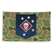 Marine Raiders Frogskin Camo Flag Tactically Acquired   