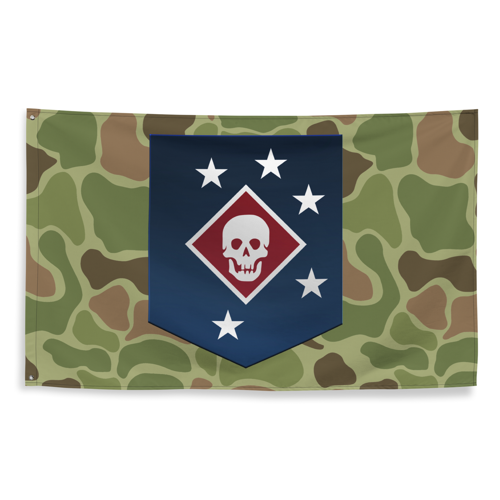 Marine Raiders Frogskin Camo Flag Tactically Acquired   