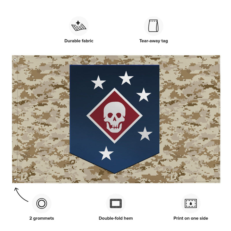 Marine Raiders Desert MARPAT Flag