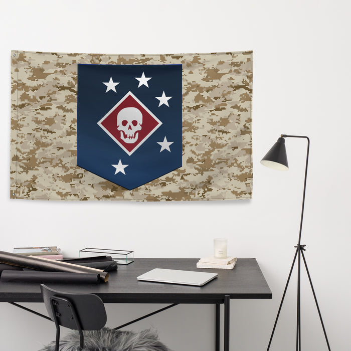 Marine Raiders Desert MARPAT Flag Tactically Acquired   