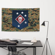 Marine Raiders Woodland MARPAT Flag Tactically Acquired   