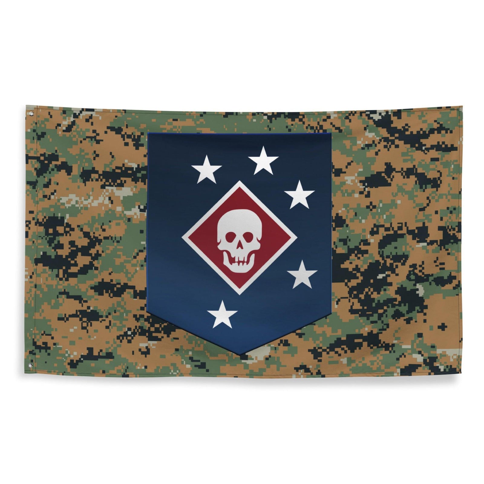 Marine Raiders Woodland MARPAT Flag Tactically Acquired   