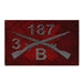 B Company 3-187 Infantry Iron Rakkasans Torii Wall Flag Tactically Acquired Default Title